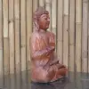 Product image 3 of the product “Seated Buddha made of wood in Abhaya Position - gesture of fearlessness, H.40 cm. 40 cm”